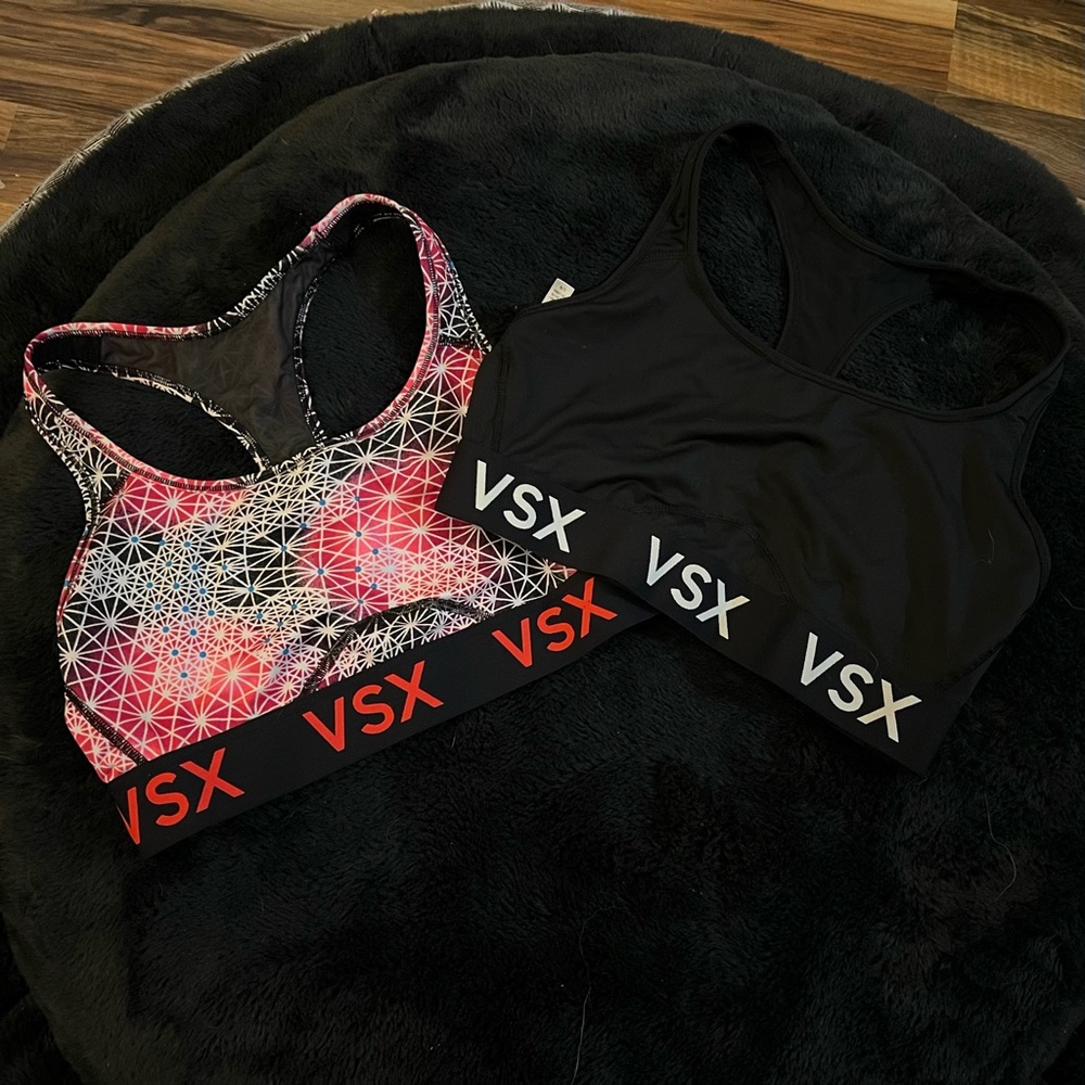 2 VS sports bras LRG